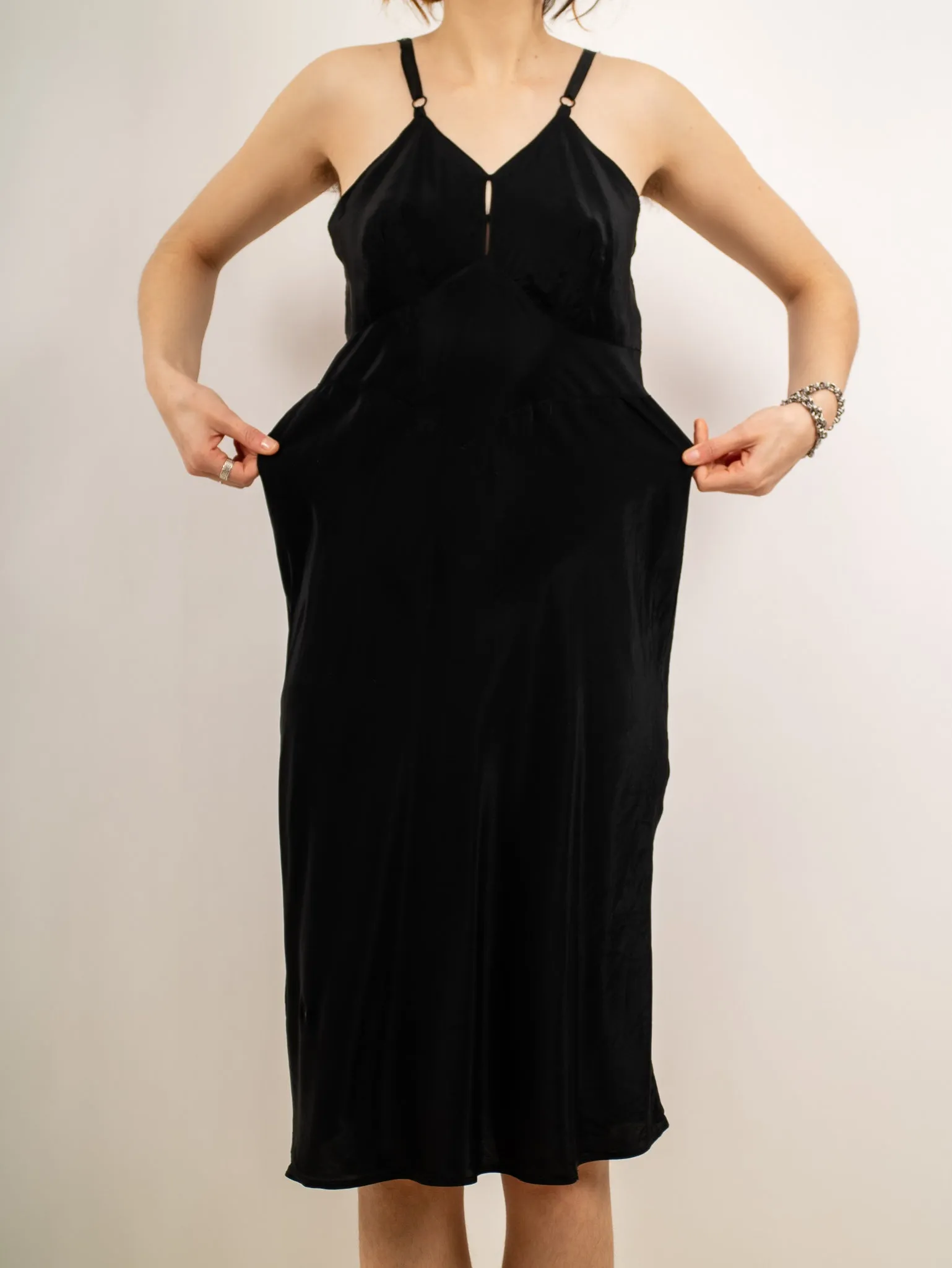 1940's diamond torso slip