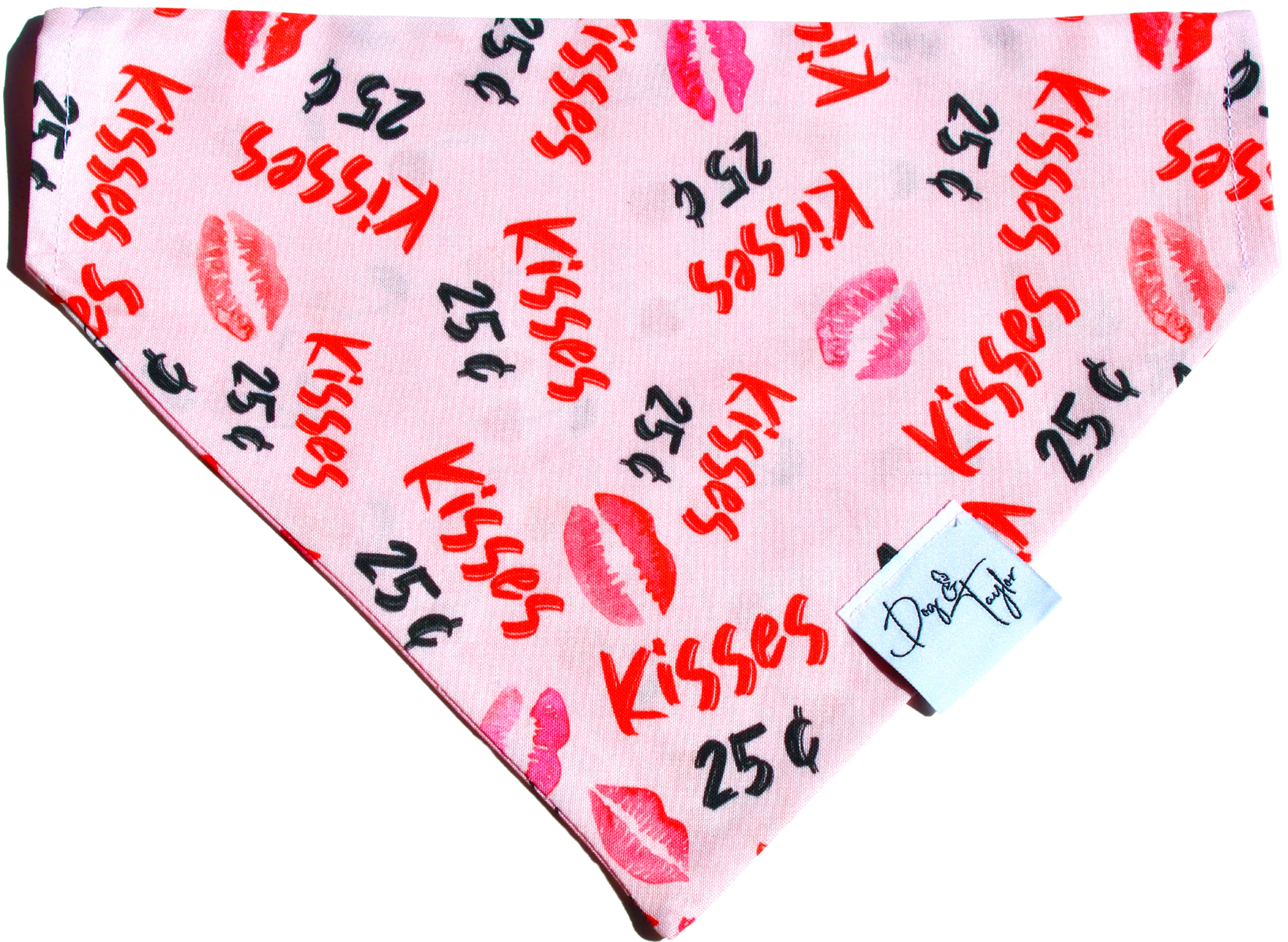 25¢ Kisses Dog Bandana