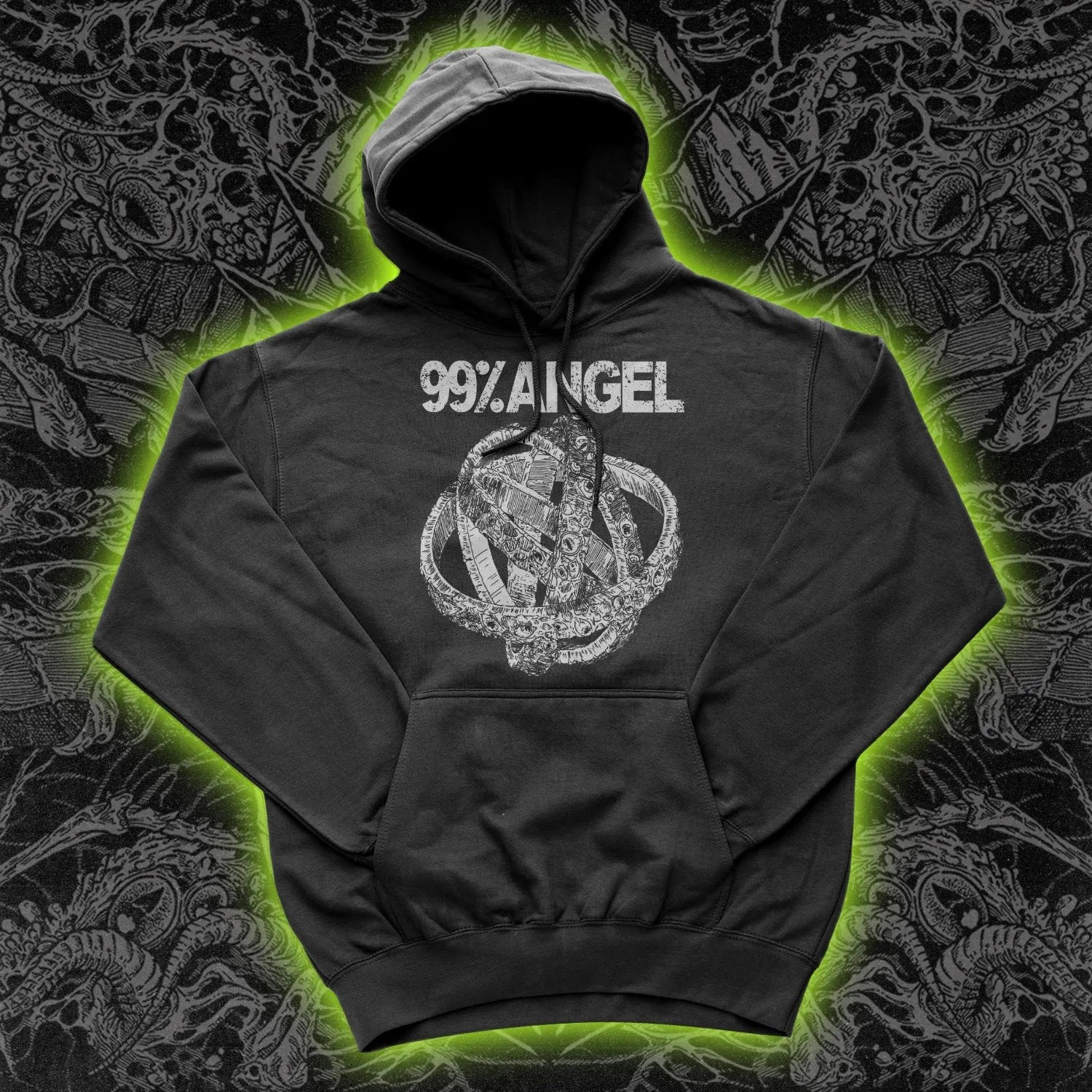 99 Percent Biblical Angel Hoodie