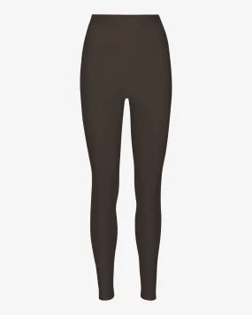 Active High-Rise Legging - Coffee Brown