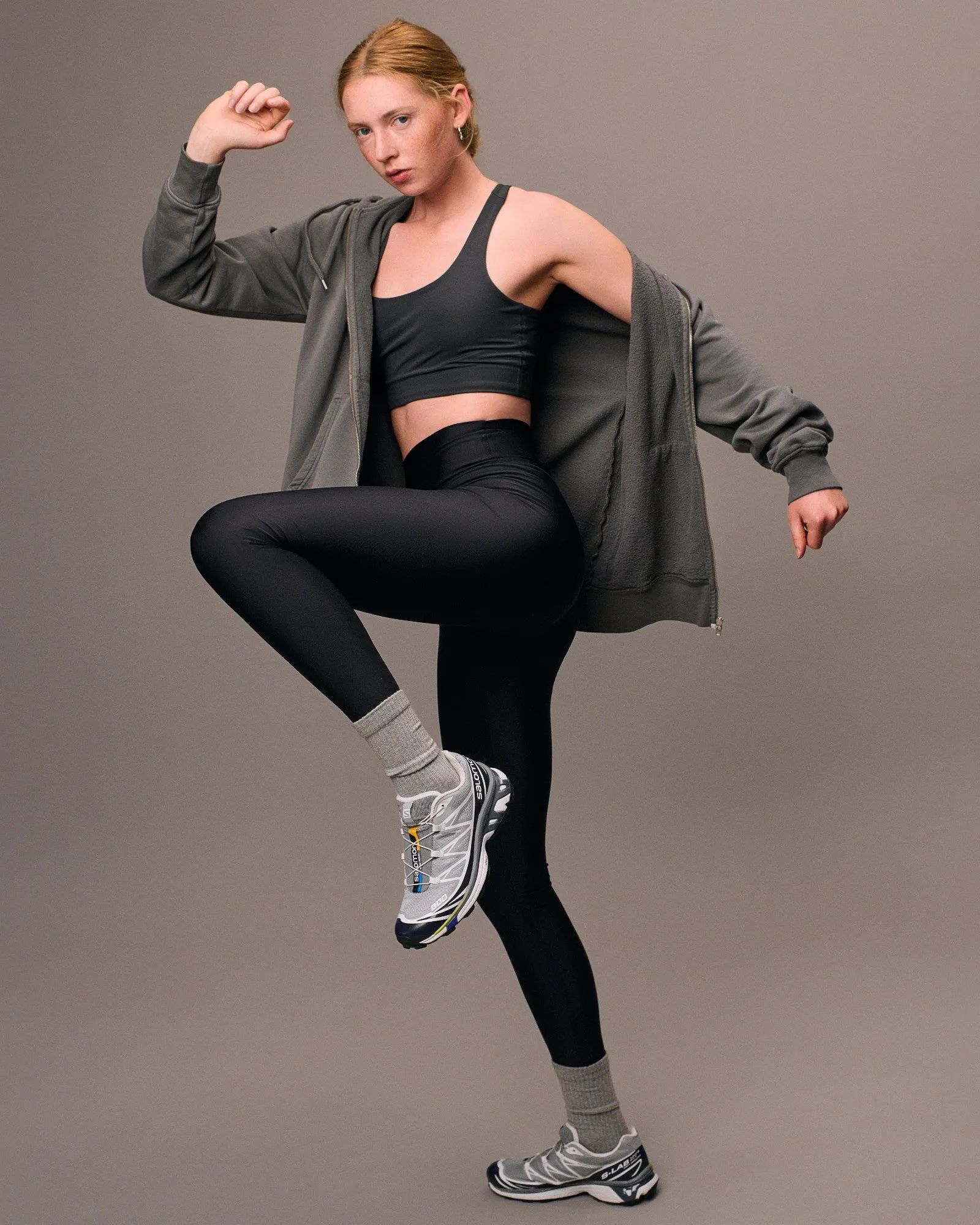 Active High-Rise Legging - Pine Green