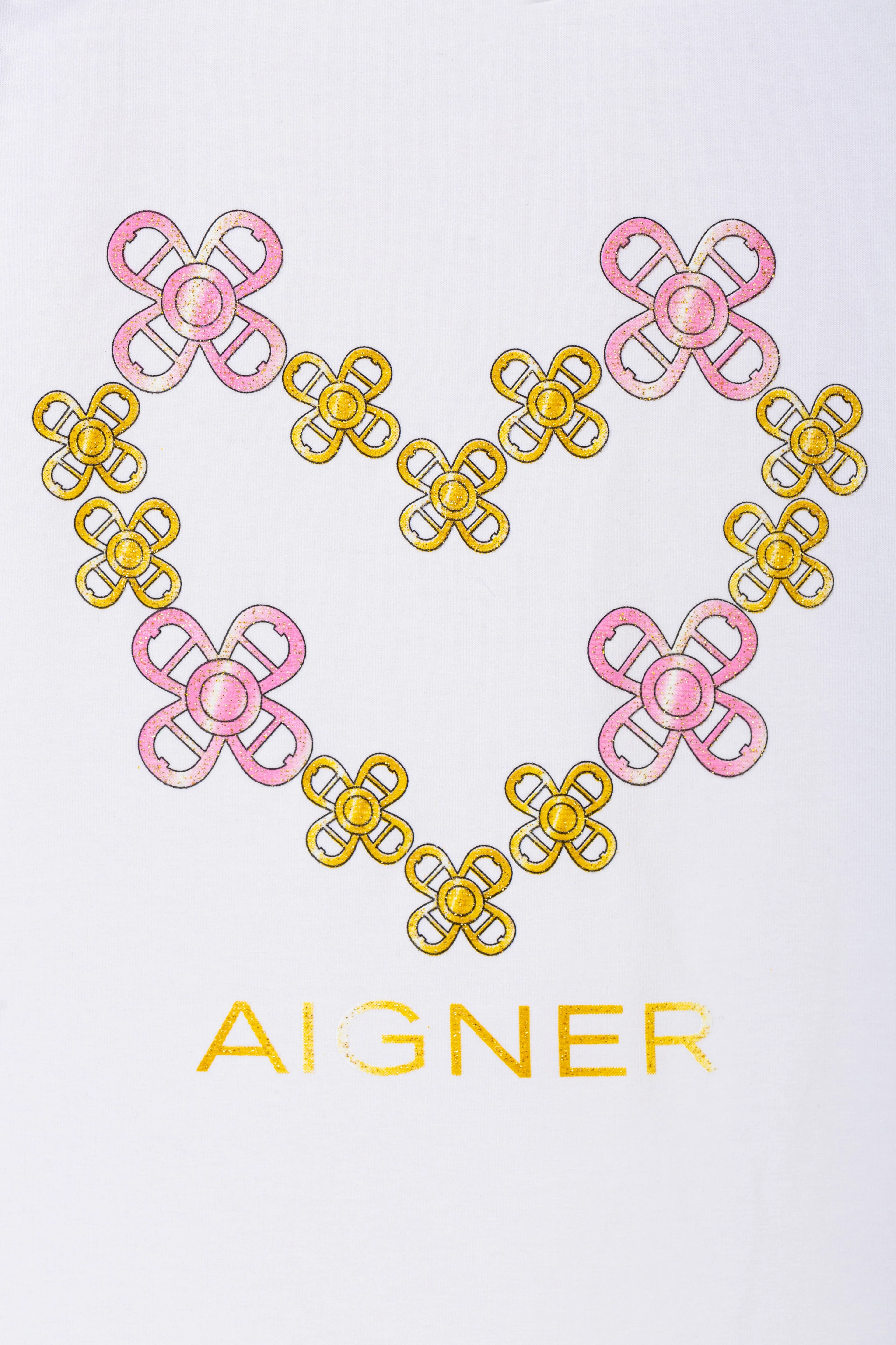 Aigner Kids Girl's Long Sleeve T-shirt