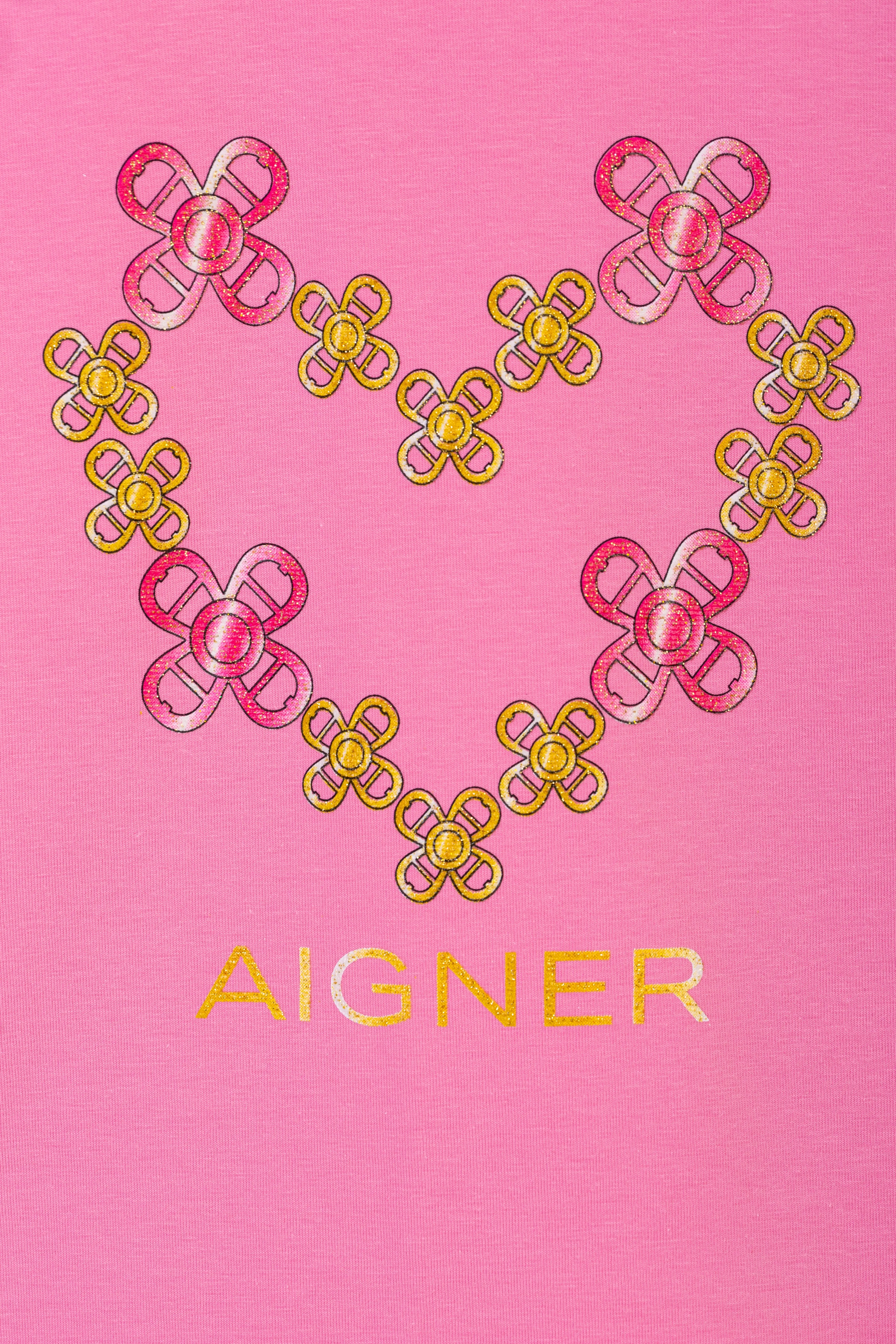 Aigner Kids Girl's Long Sleeve T-shirt