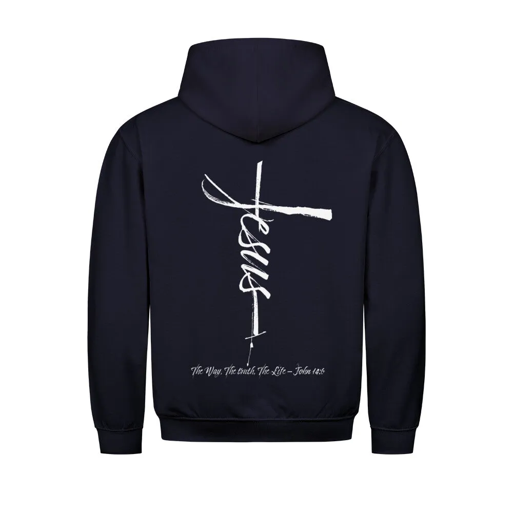 Aktion: Jesus Cross Hoodie BackPrint Farben
