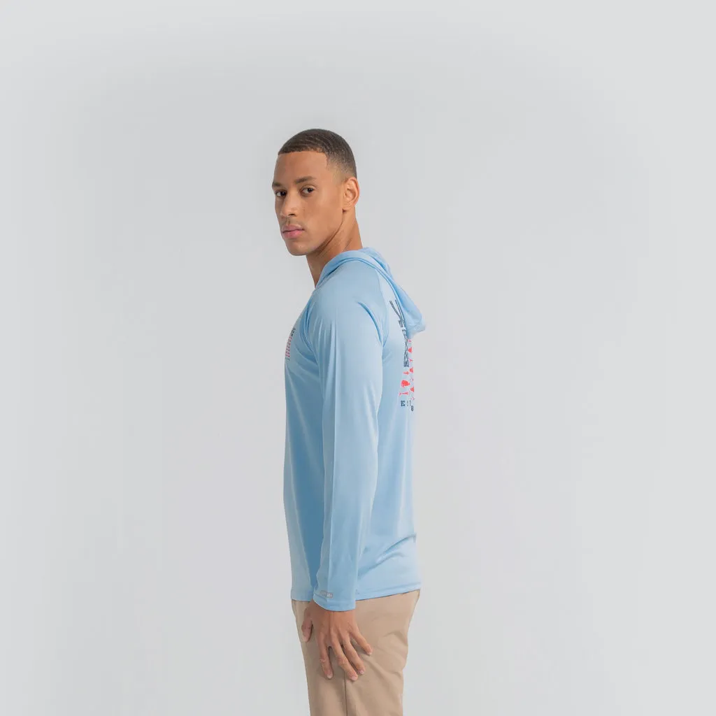 Amerifish Performance Hooded Tee