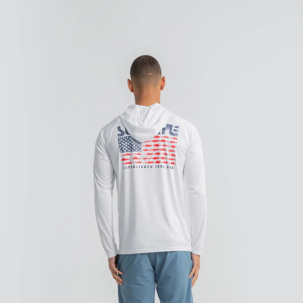 Amerifish Performance Hooded Tee