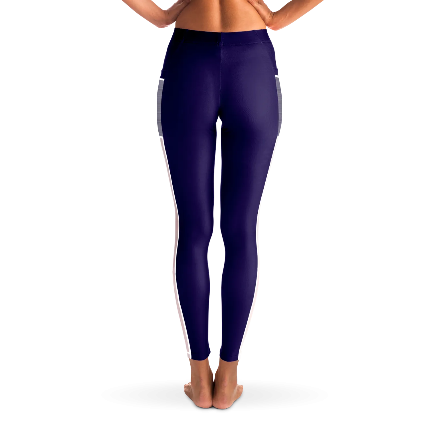 ATHLETIC APPARATUS NAVY WL V1 MESH POCKET LEGGING