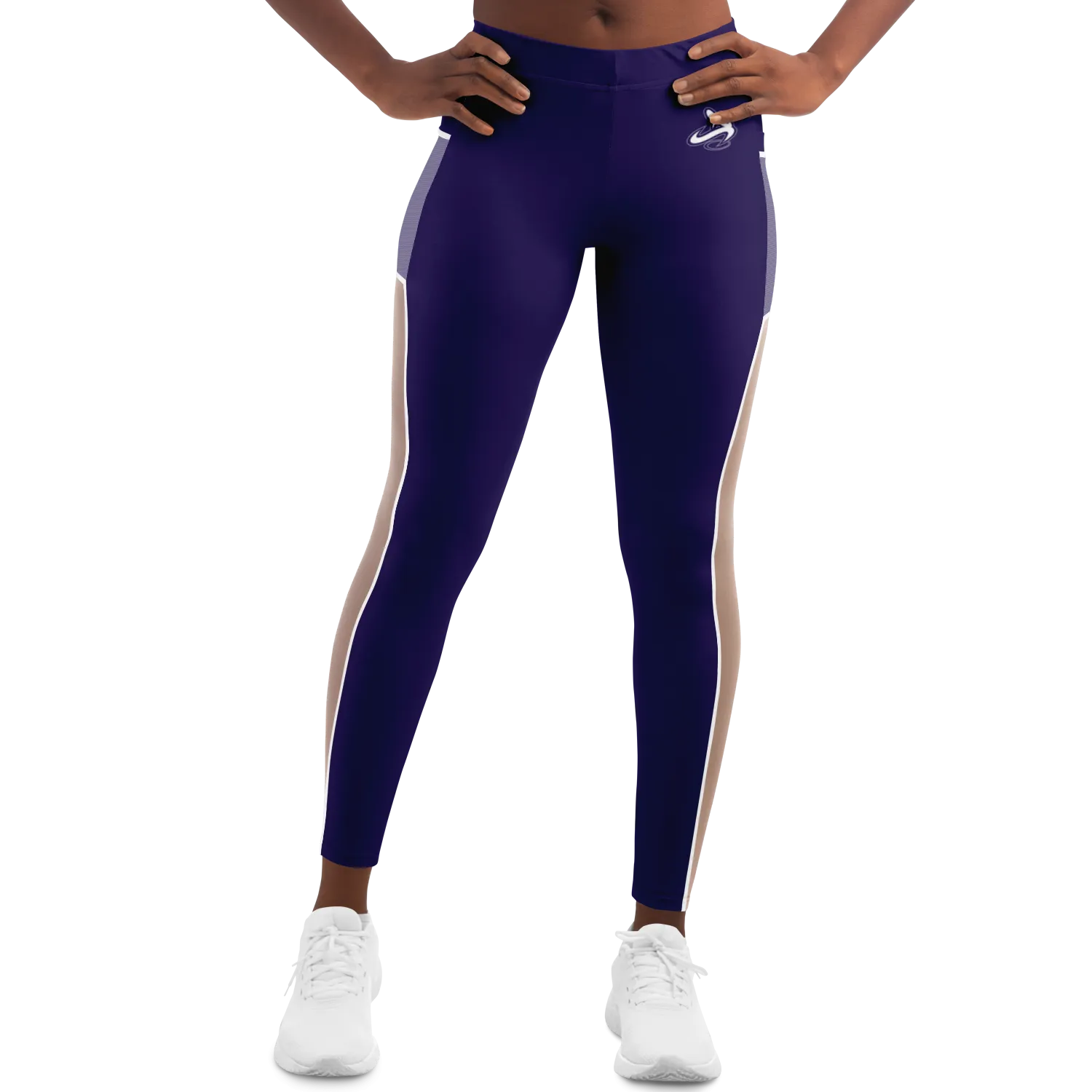 ATHLETIC APPARATUS NAVY WL V1 MESH POCKET LEGGING