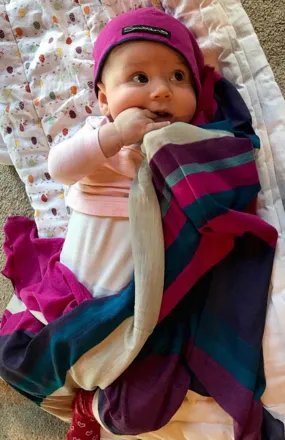 Baby Wrap & Beanie Set