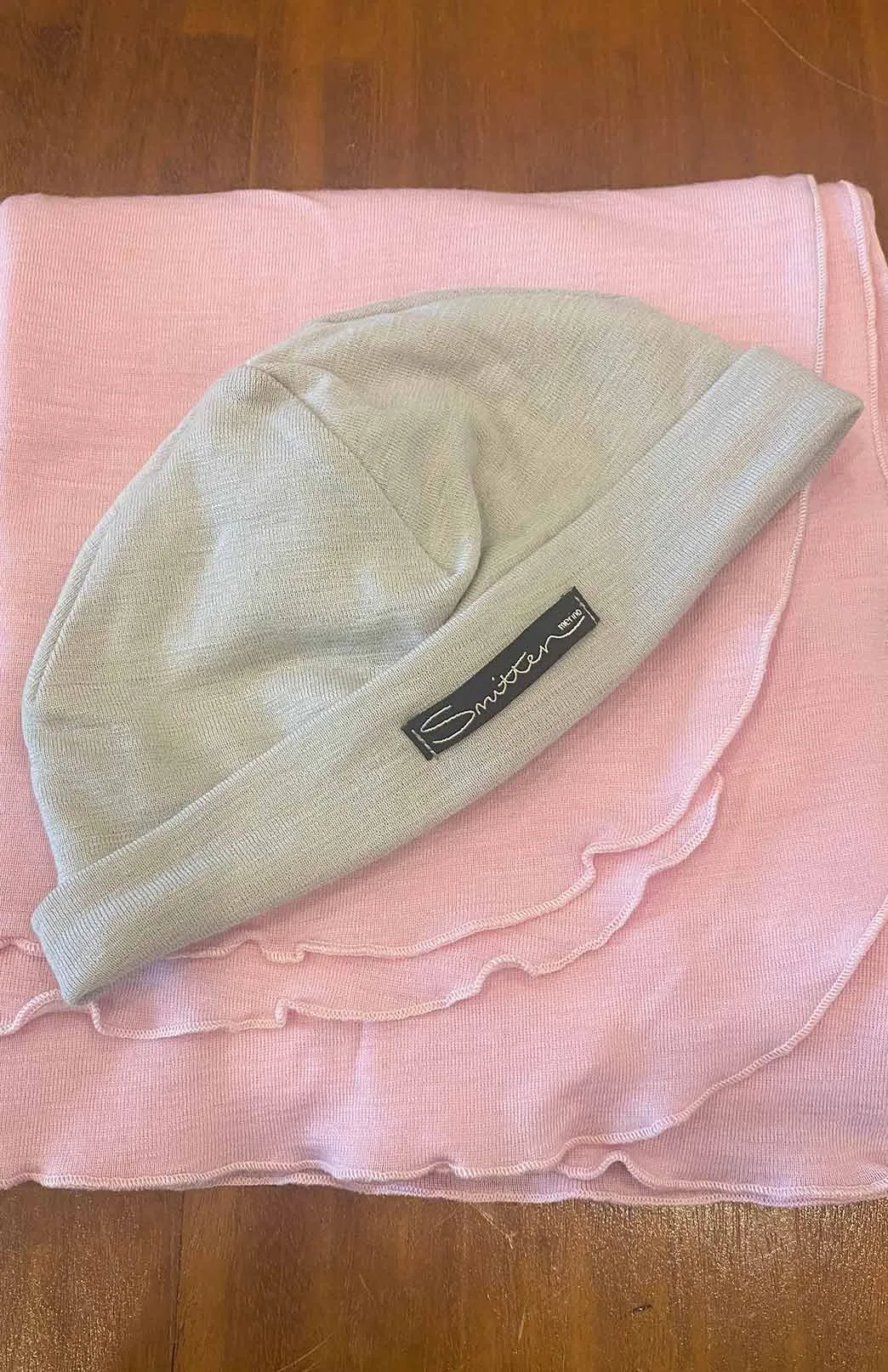 Baby Wrap & Beanie Set