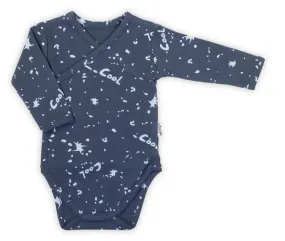 Bamar Nicol Envelope long sleeve bodysuit boy navy blue MAX