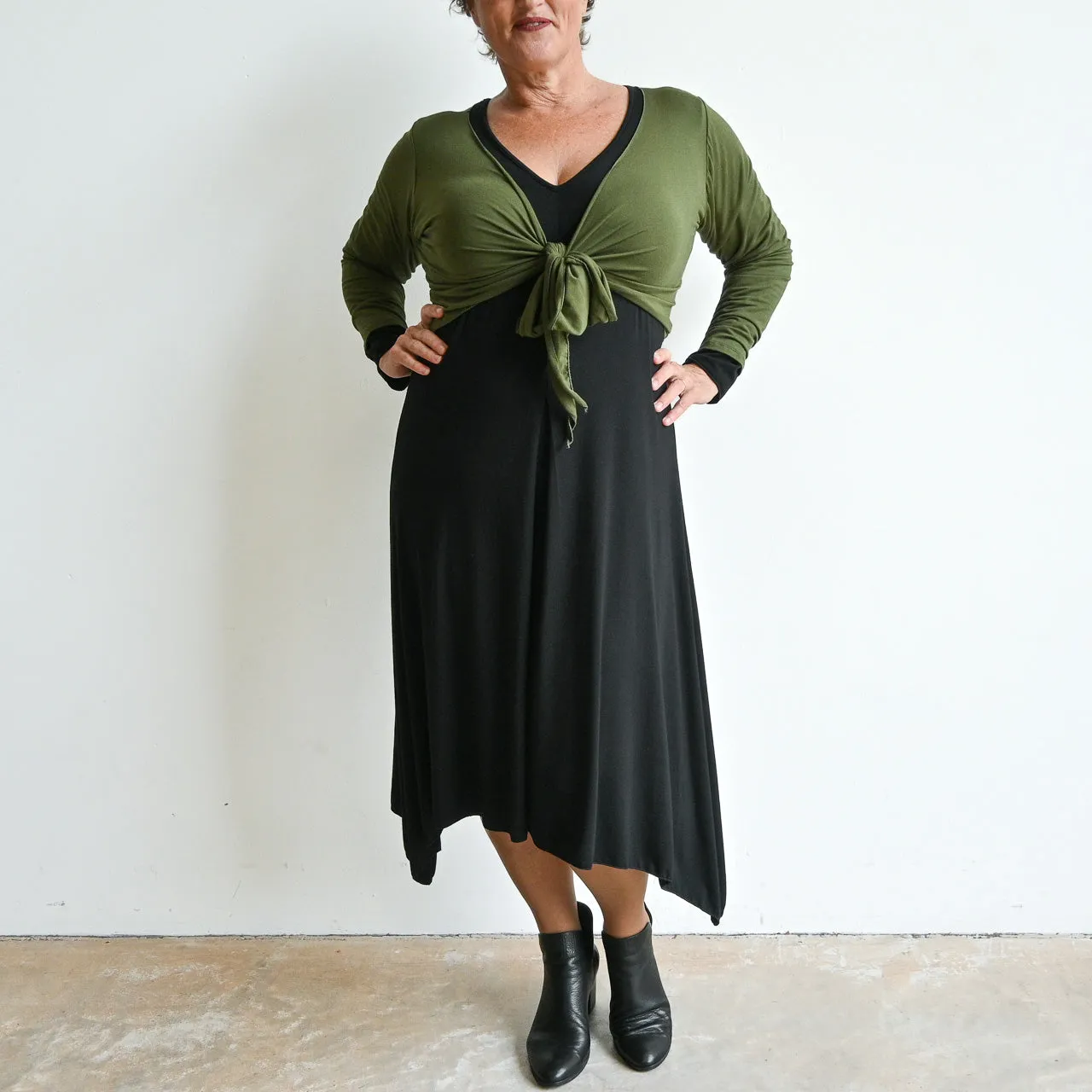 Bamboo Ballet Dress - Long Sleeves