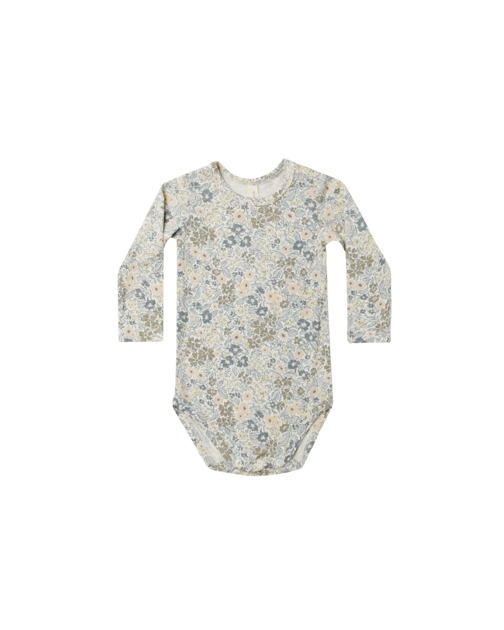 Bamboo Long Sleeve Bodysuit - Winter Garden