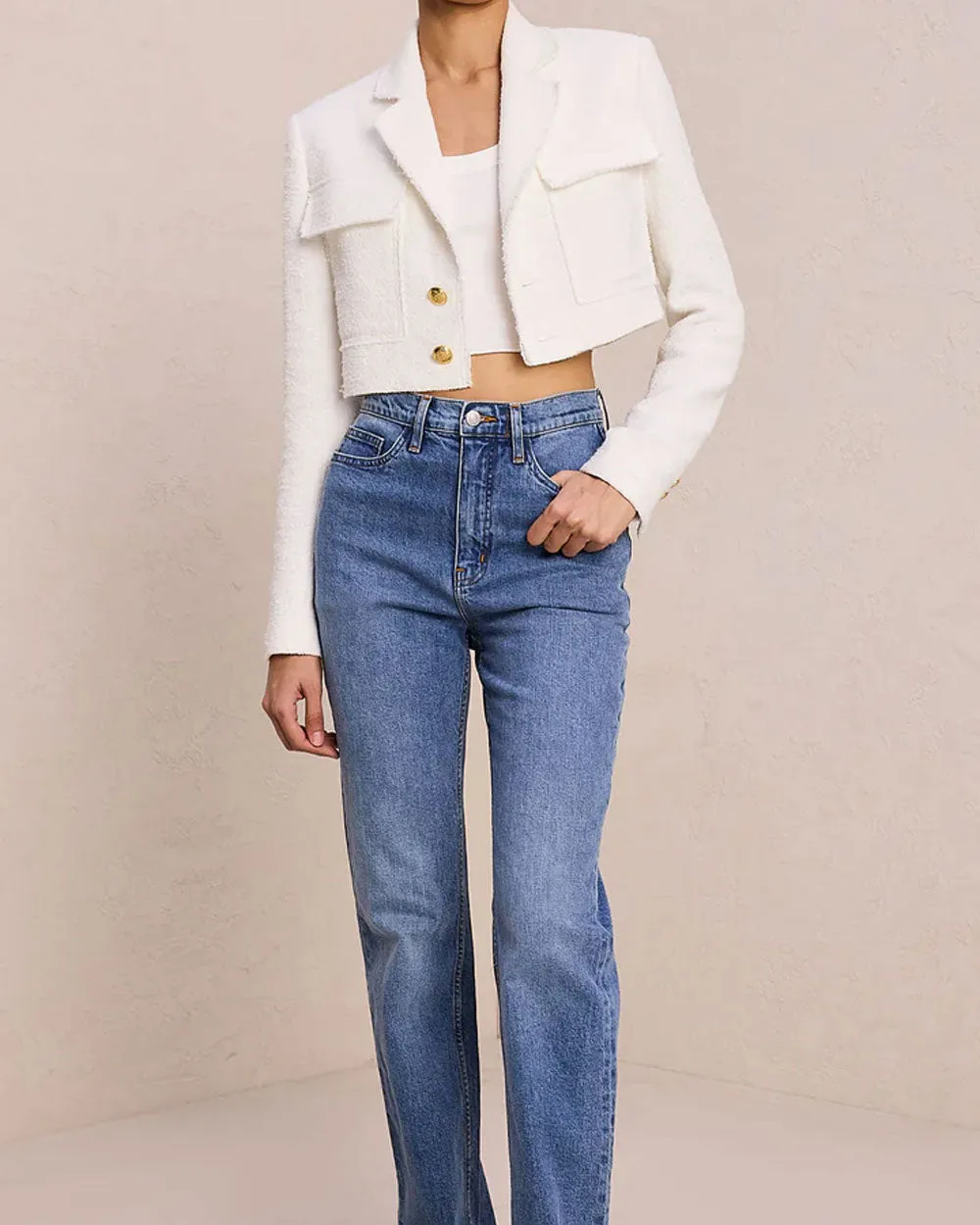 Banks Cotton Tweed Jacket
