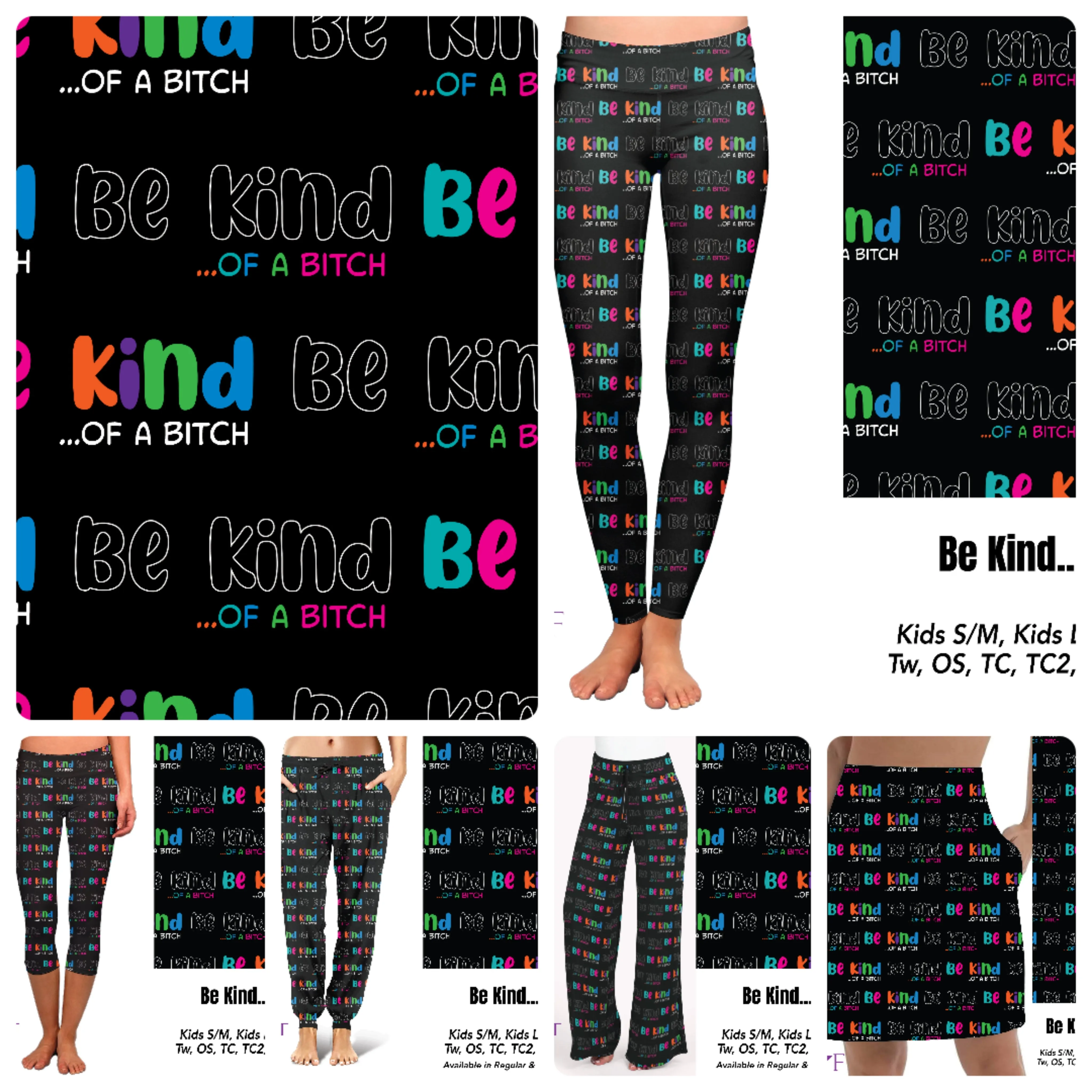 Be Kind Of leggings and capris with pockets
