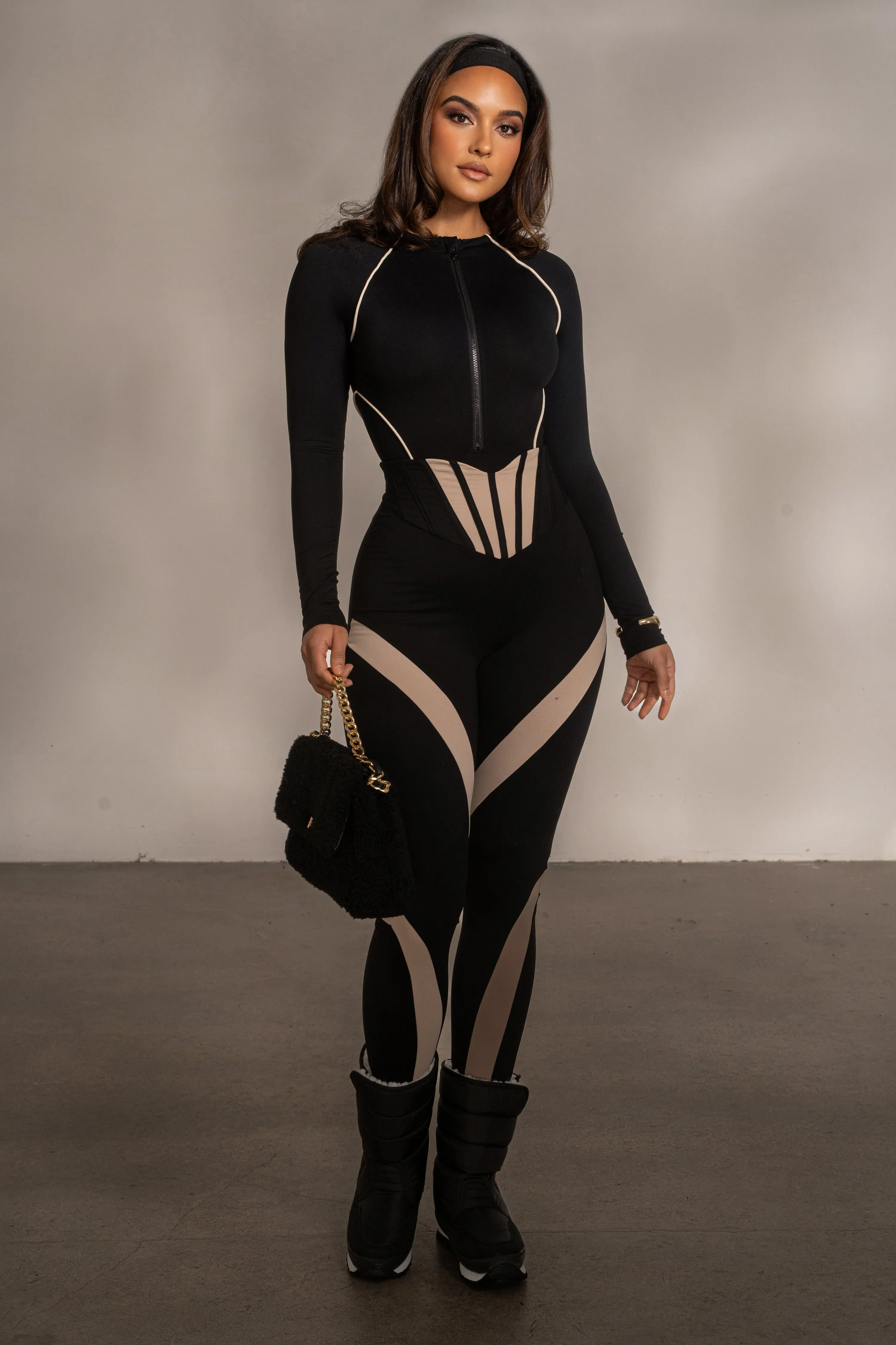 Black Valen High Waisted Leggings