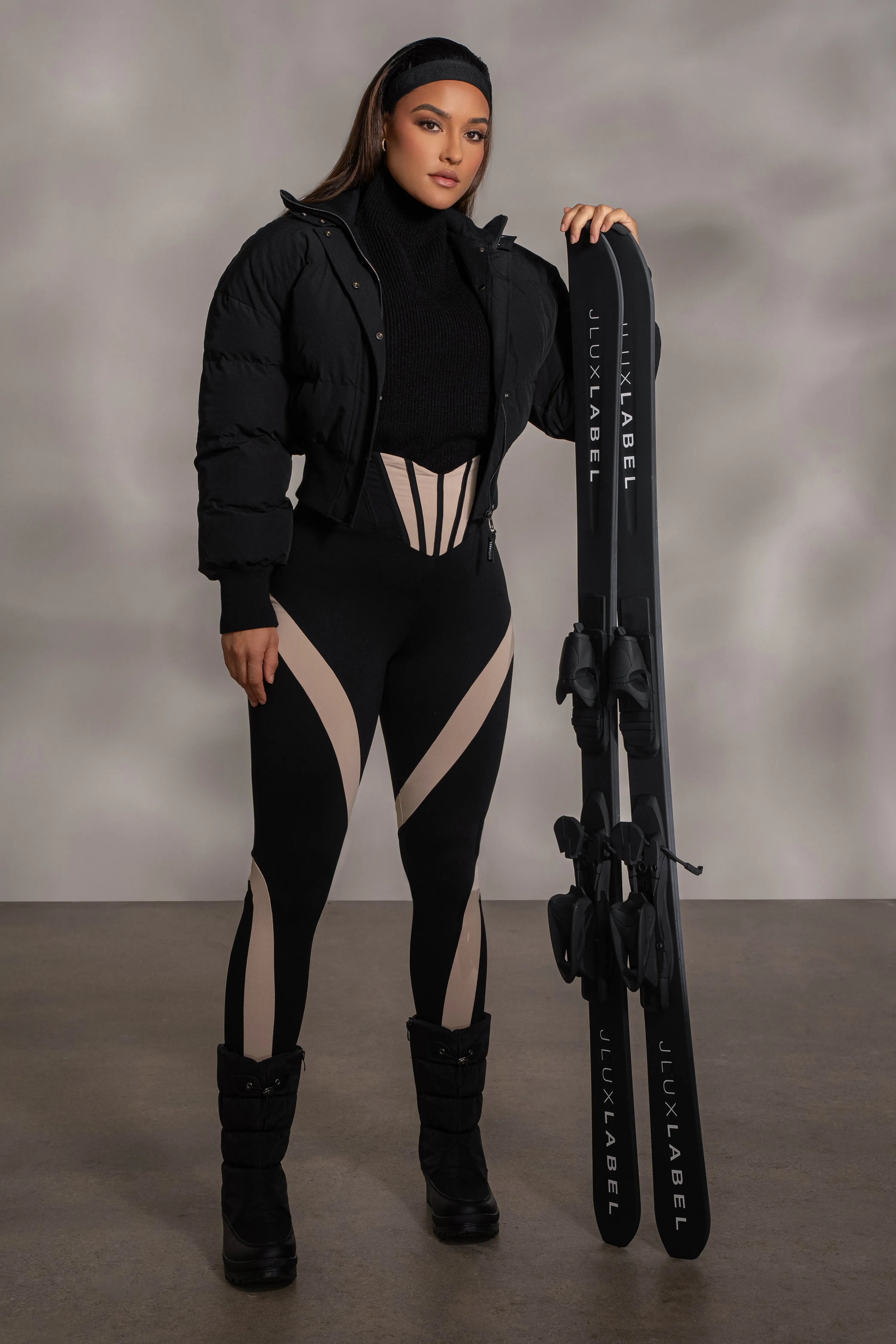 Black Valen High Waisted Leggings