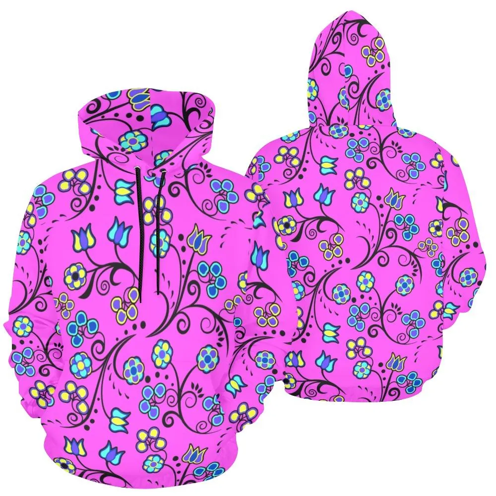 Blue Trio Bubblegum Hoodie for Women (USA Size)