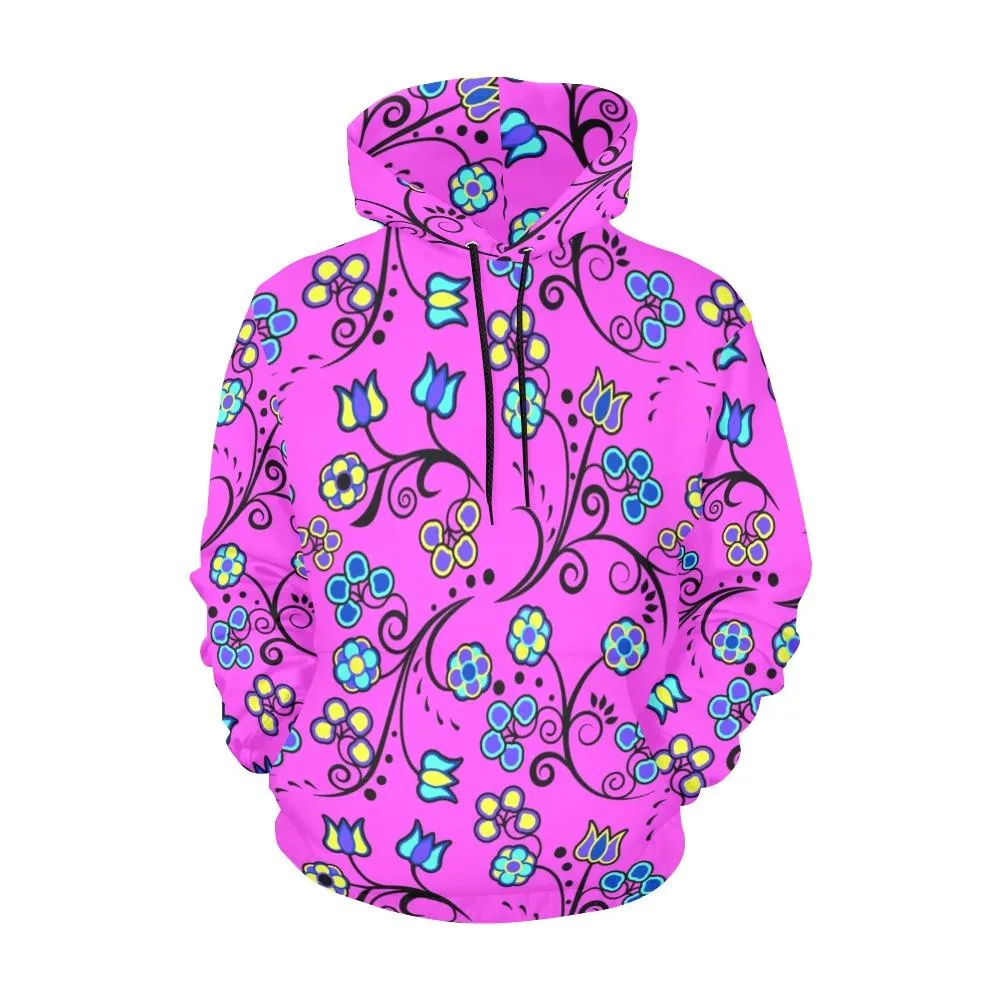 Blue Trio Bubblegum Hoodie for Women (USA Size)