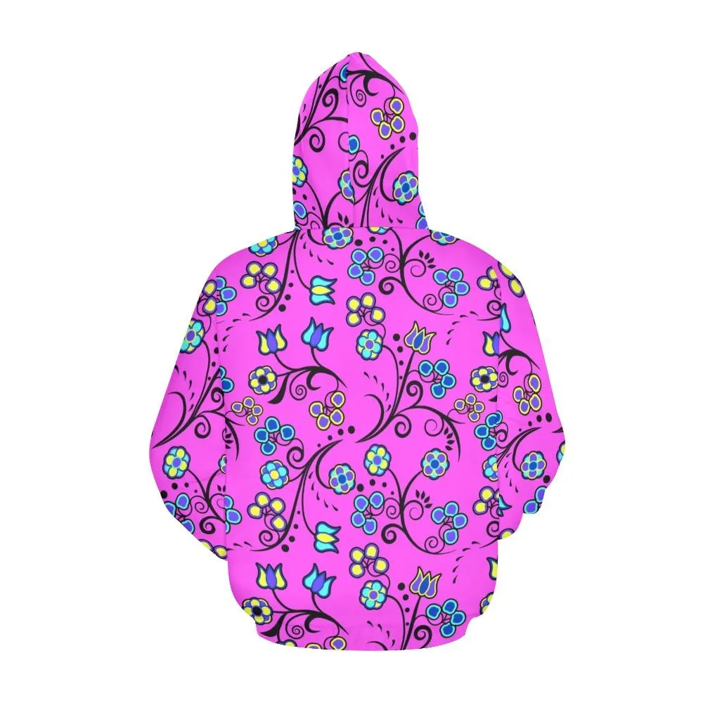 Blue Trio Bubblegum Hoodie for Women (USA Size)
