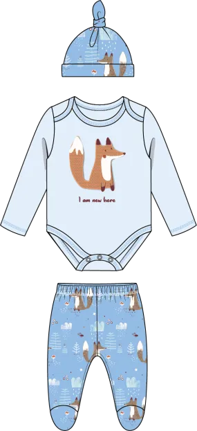 Boys 3 Piece Set-I am New Here