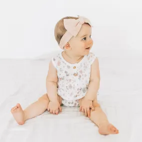 Bubble Romper - Wild Geranium