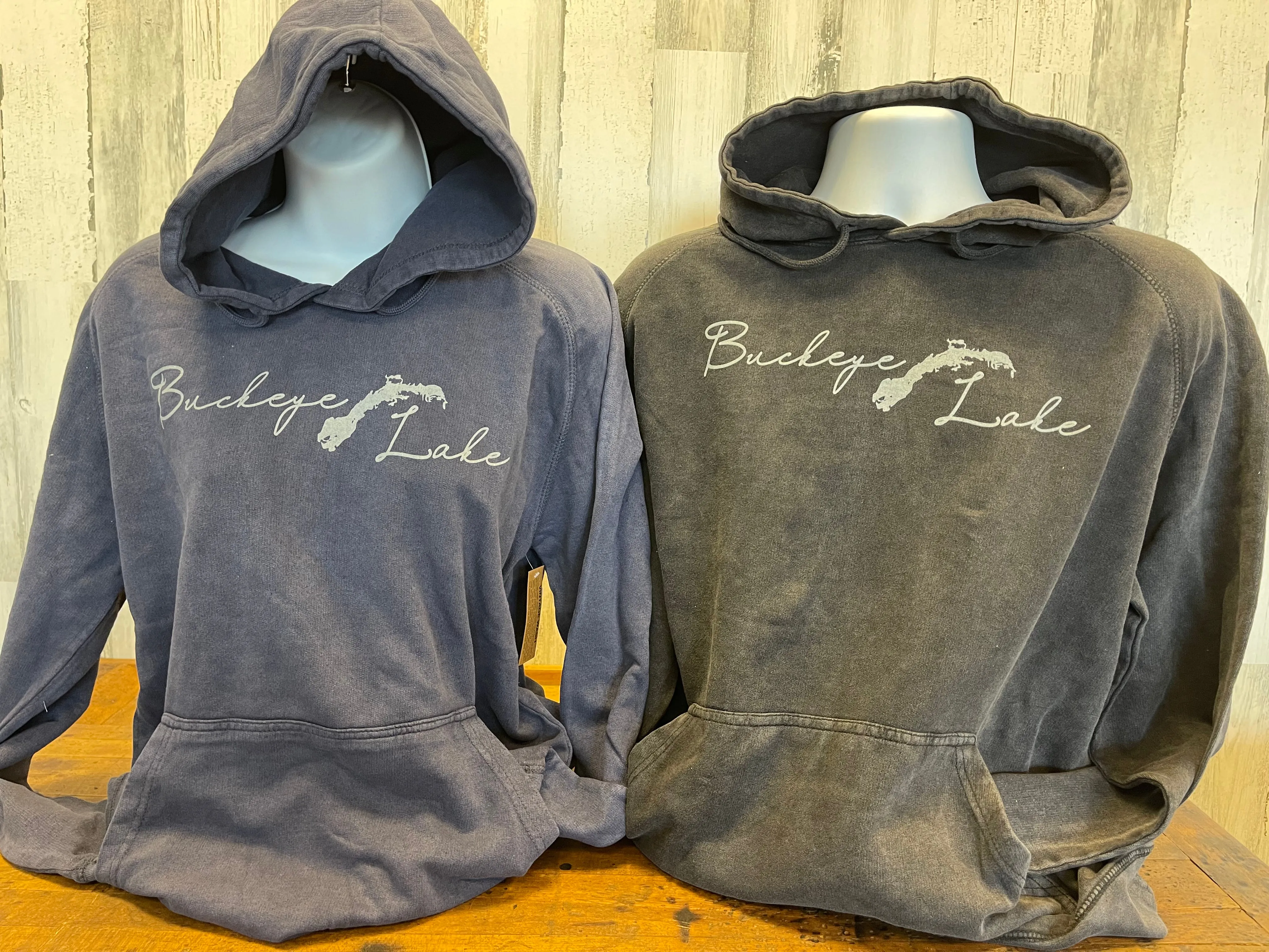 Buckeye Lake Shape Hoodie
