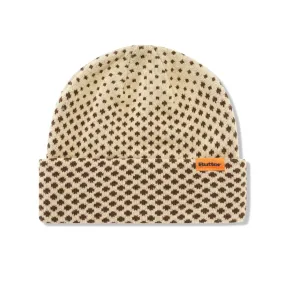 Butter Goods Halftone Cuff Beanie - Brown