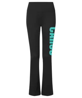 Cambridgeshire ARSC | Womens TriDri® recycled flare leggings | Black