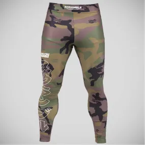 Camo Scramble BASE Woodland Spats