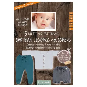 Cardigan, Leggings & Bloomers Vintage Pattern Pack