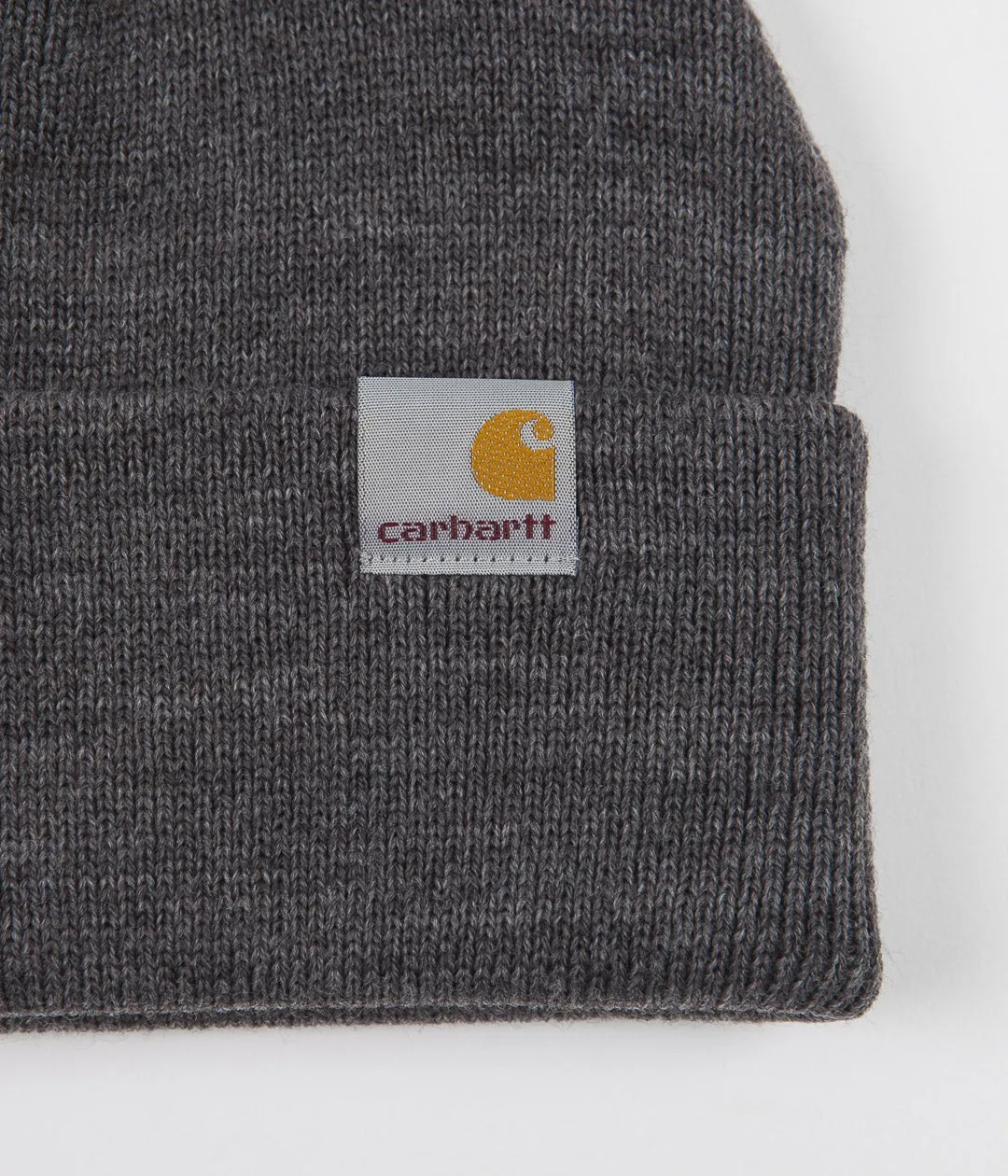 Carhartt Stratus Low Beanie - Dark Grey Heather