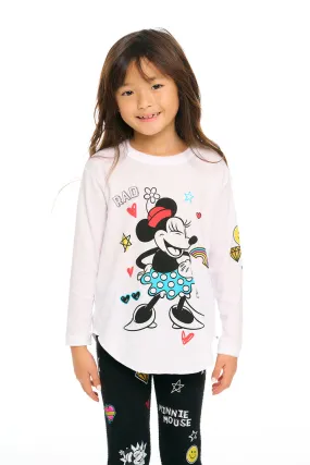 Chaser Minnie Mouse Minnie Smiles L/S Tee