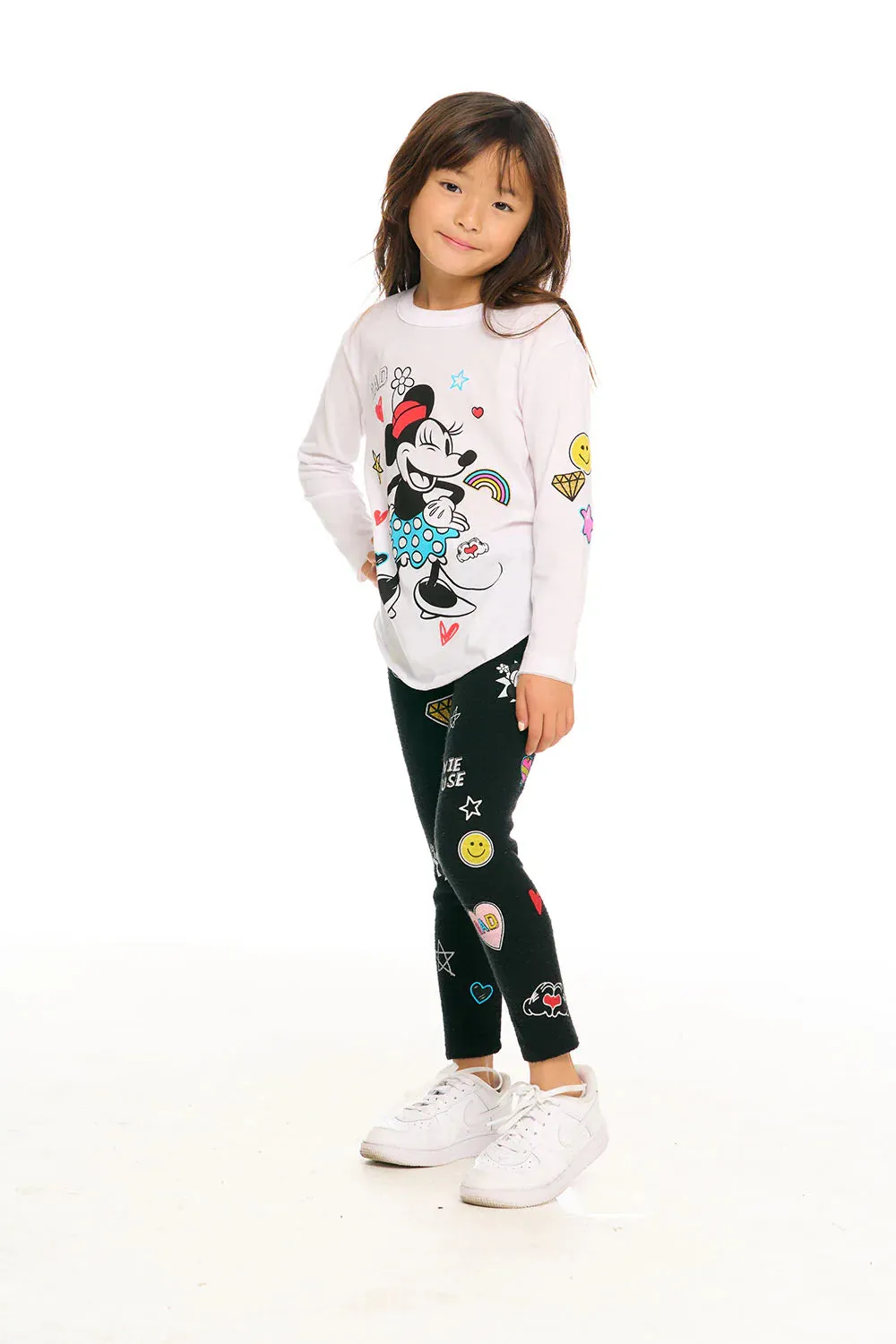 Chaser Minnie Mouse Minnie Smiles L/S Tee
