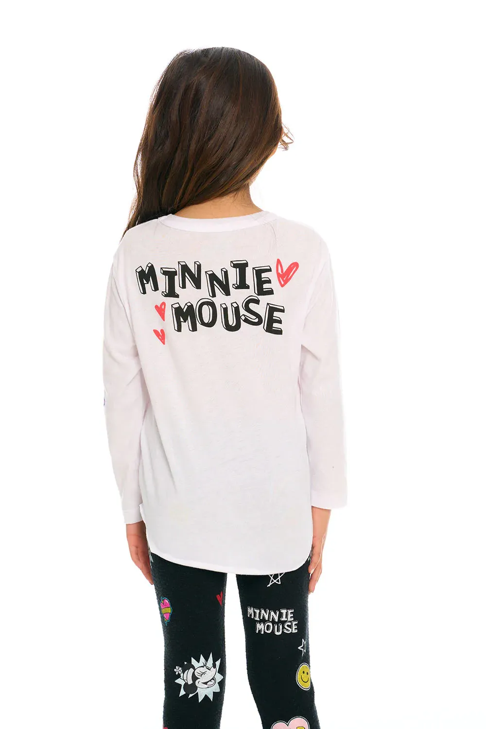 Chaser Minnie Mouse Minnie Smiles L/S Tee