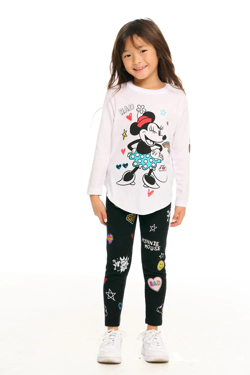 Chaser Minnie Mouse Minnie Smiles L/S Tee