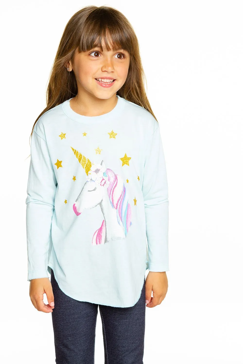 Chaser Unicorn Dream L/S Shirttail Tee