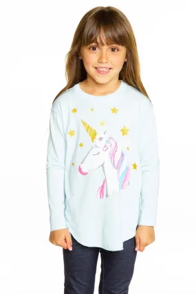 Chaser Unicorn Dream L/S Shirttail Tee