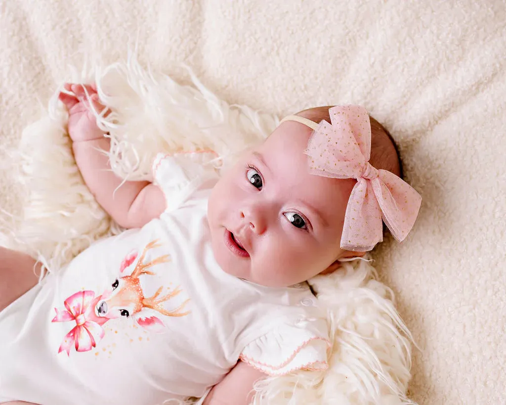 CONFETTI KIDZ GOLDEN REINDEER BOSYSUIT