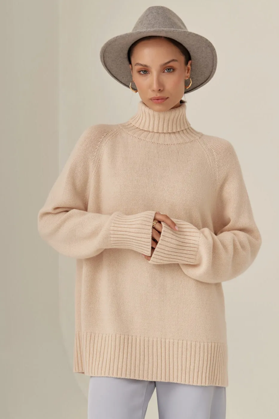 Cozy Winter Turtleneck Sweater