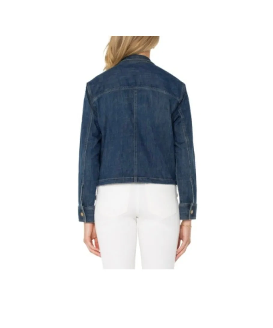 Cropped Cargo Jacket