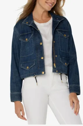 Cropped Cargo Jacket