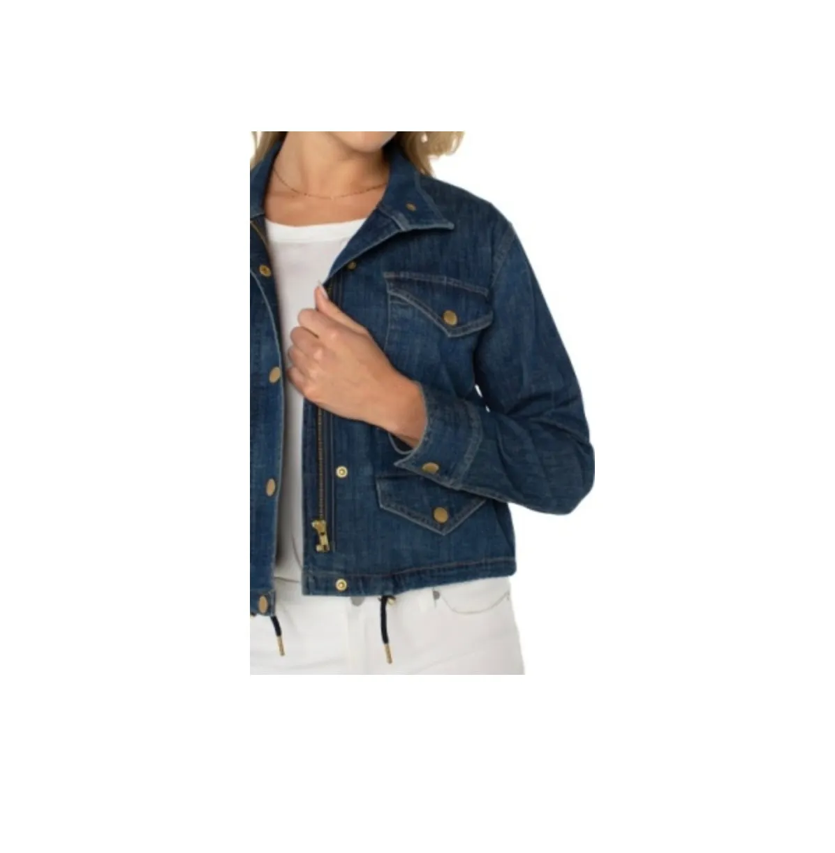 Cropped Cargo Jacket