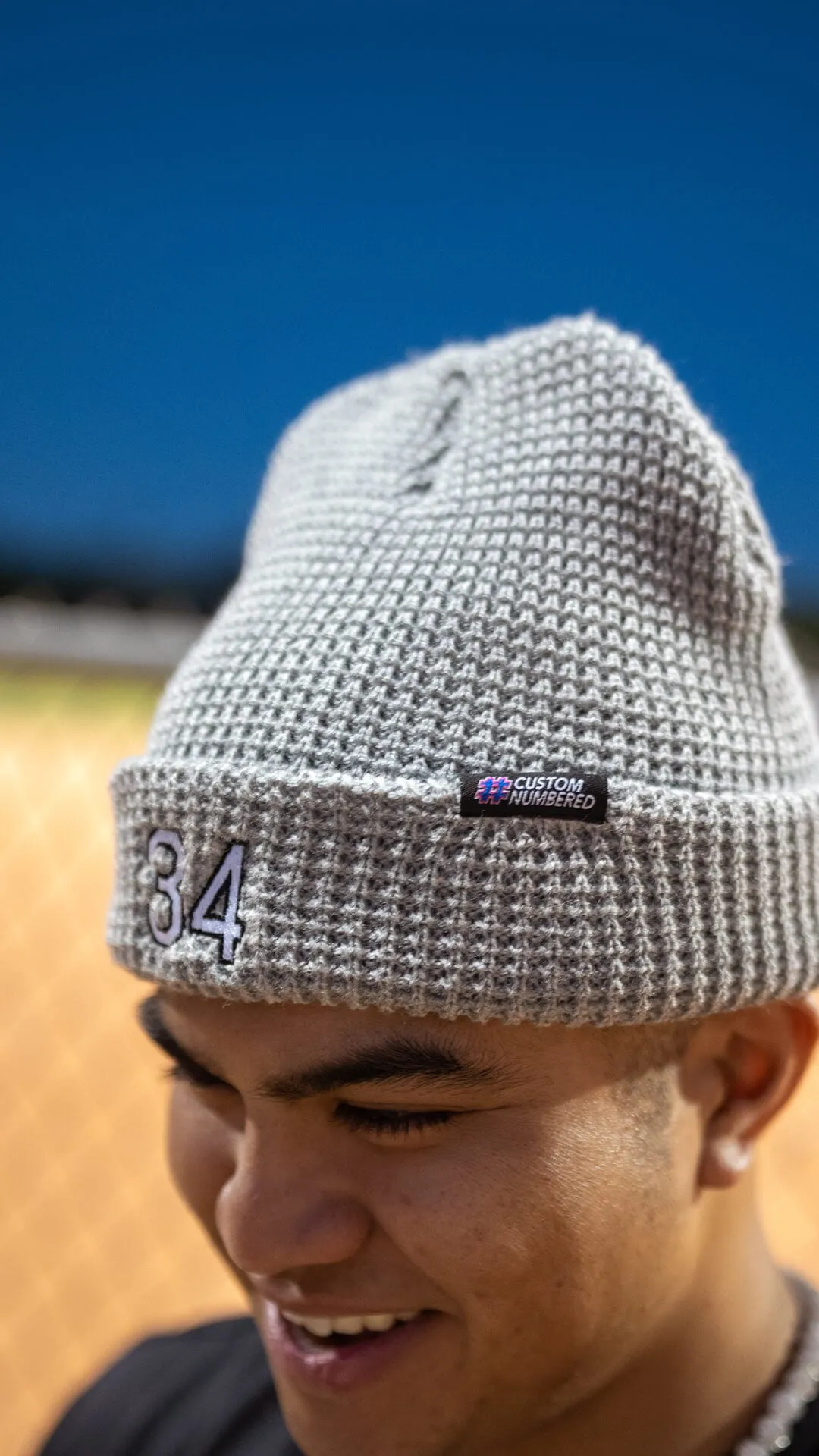 Custom Numbered Beanie