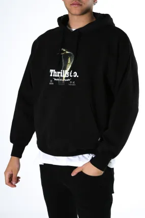 Darkside Slouch Pull On Hood Black