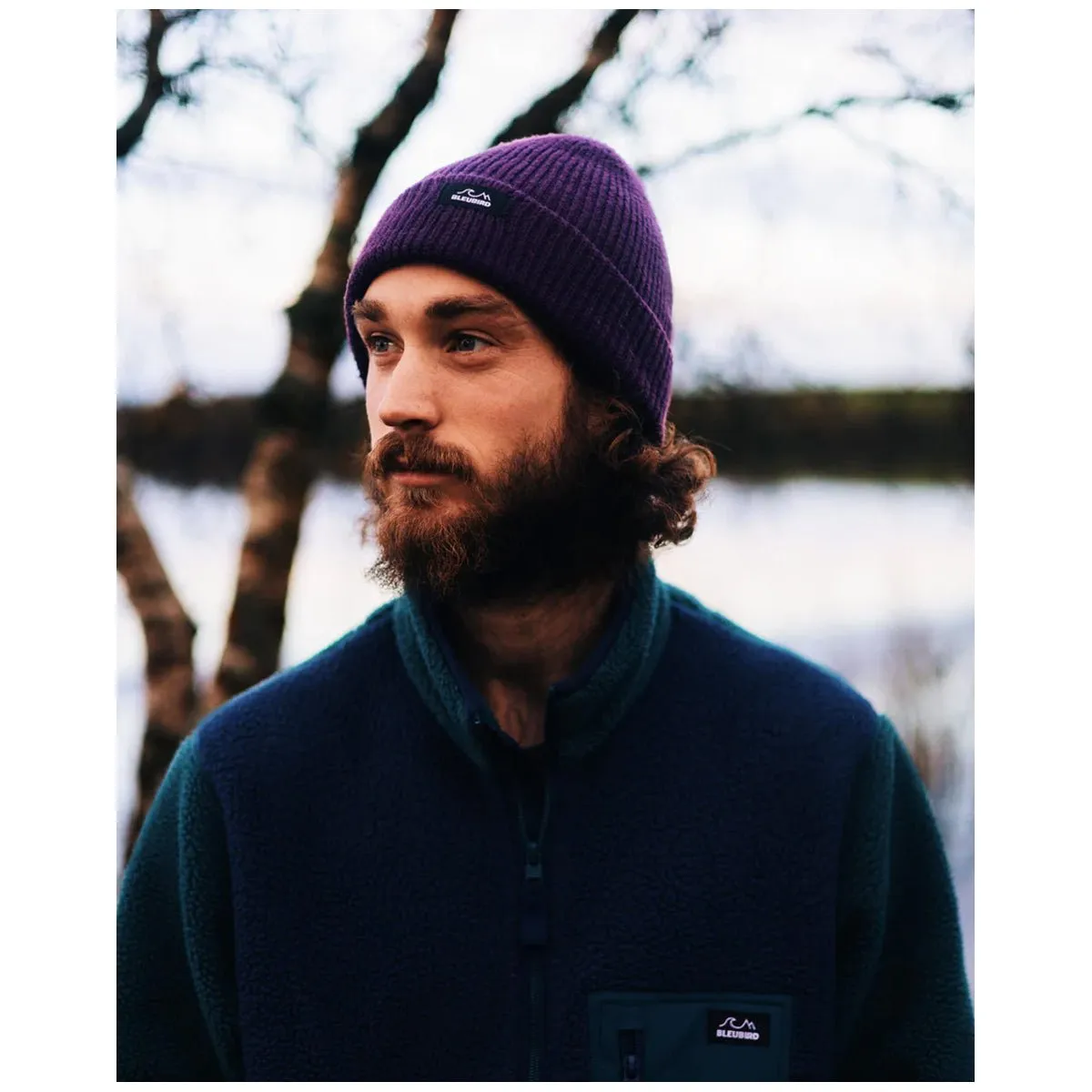 Elements Recycled Beanie - Berry