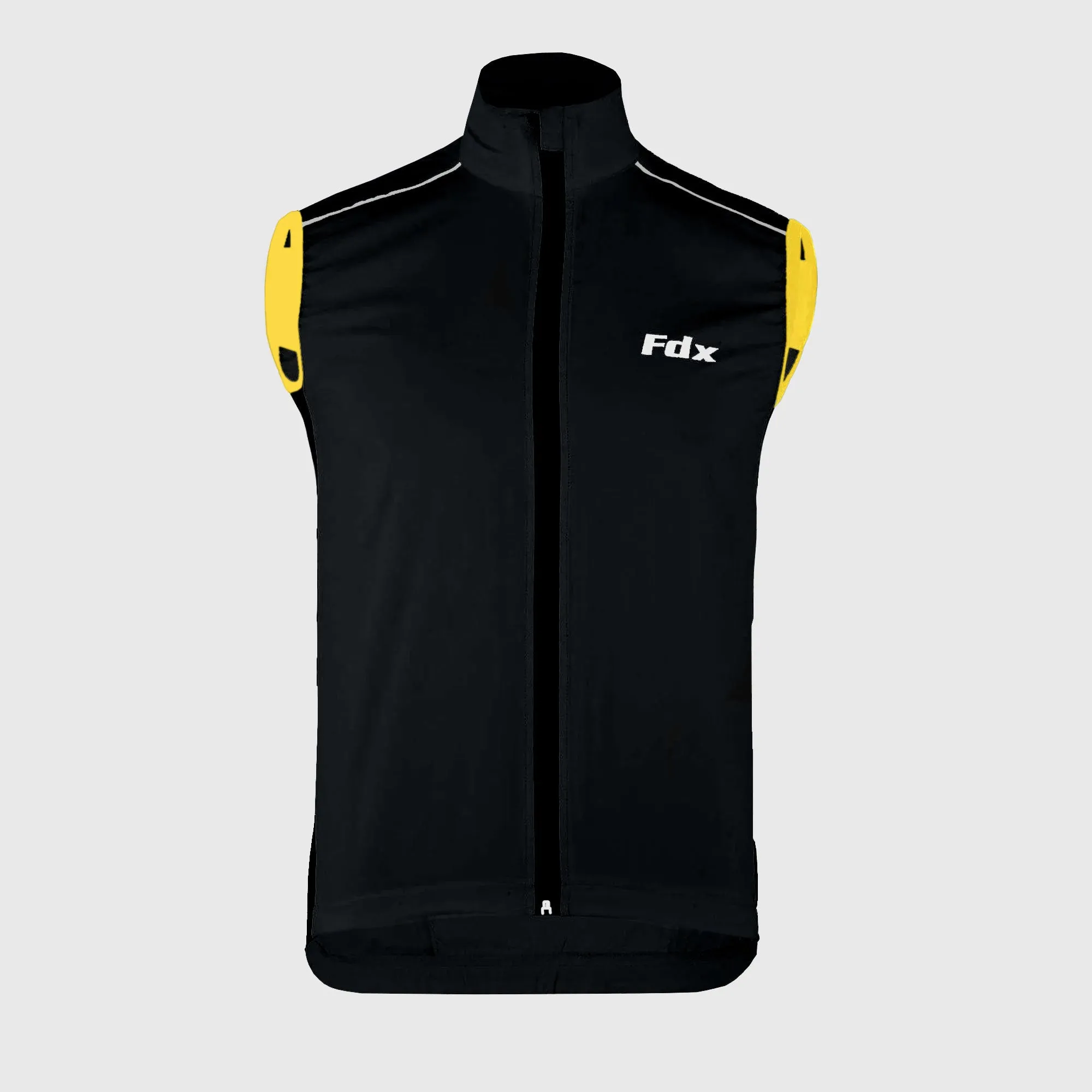 Fdx Dart Yellow Men's Cycling Gilet