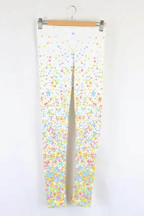 Fiercepulse Multi Coloured Polka Dot Leggings S