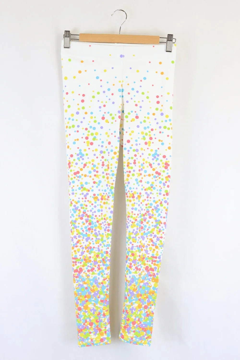 Fiercepulse Multi Coloured Polka Dot Leggings S