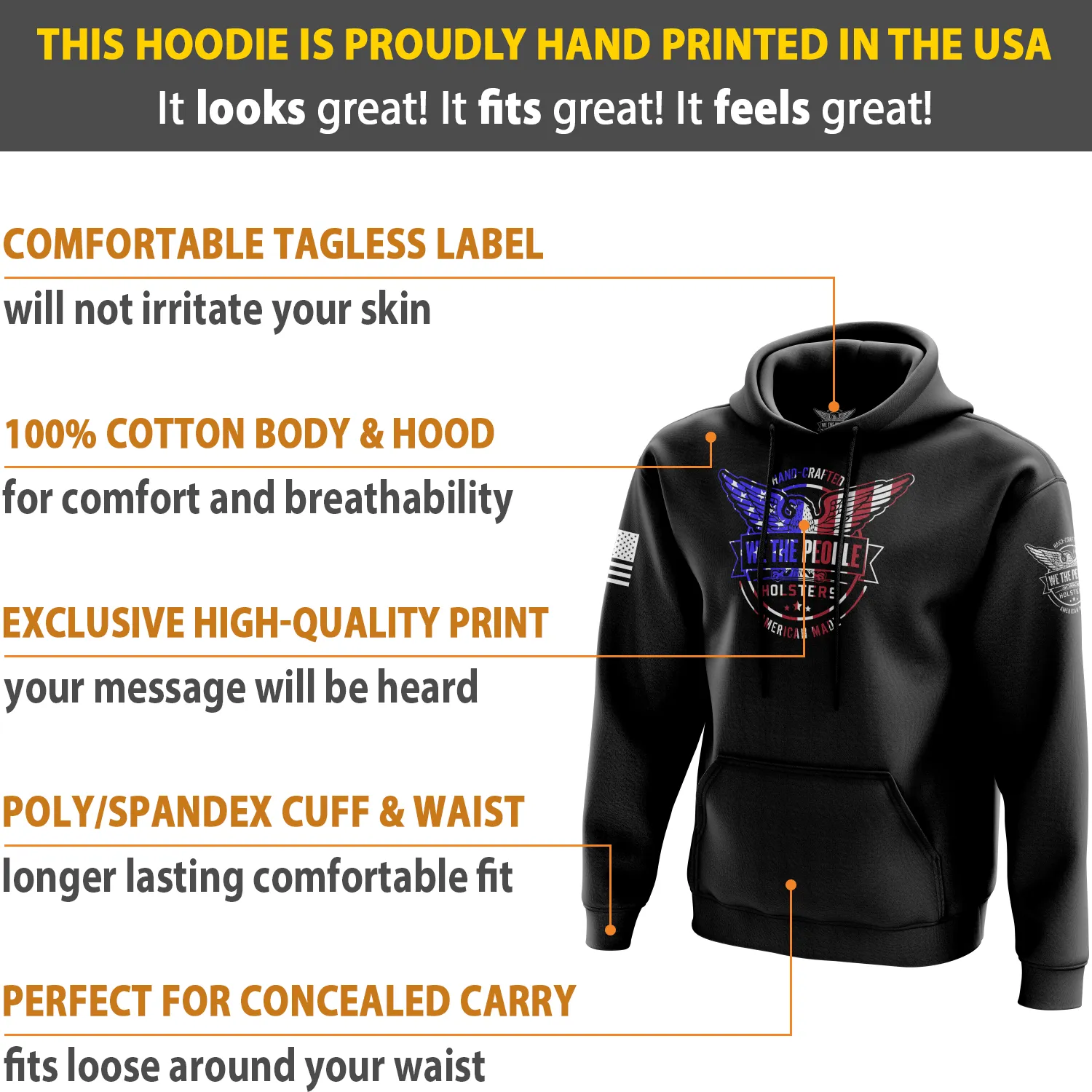 Flag Logo Hoodie